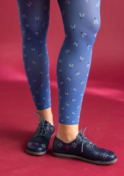Fashion Gudrun Sjödén Leggings „Fjät“ aus Recycling-Polyamid schwarz