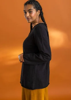 Best Gudrun Sjödén Lieblingspullover aus Bio-Baumwolle granatapfel