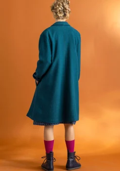 Store Gudrun Sjödén Mantel aus Wollgemisch schwarz
