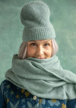 Flash Sale Gudrun Sjödén Mütze aus Alpakagemisch kartoffel-melange