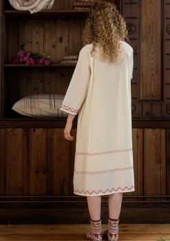 Discount Gudrun Sjödén Nachthemd „Twinkle“ aus Bio-Baumwolle meeresblau