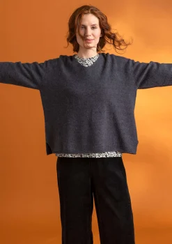 Store Gudrun Sjödén Pullover aus Alpakagemisch alpenveilchen-melange