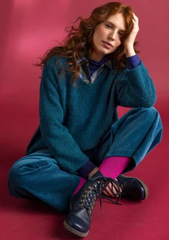 Fashion Gudrun Sjödén Pullover aus Alpakagemisch feder-melange