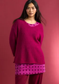 Best Gudrun Sjödén Pullover aus Alpakagemisch dunkelaschgrau-melange