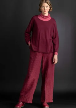 Store Gudrun Sjödén Pullover aus Bio-Wolle malachit
