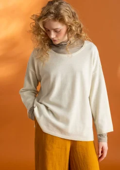Cheap Gudrun Sjödén Pullover aus Bio-Wolle ungefärbt