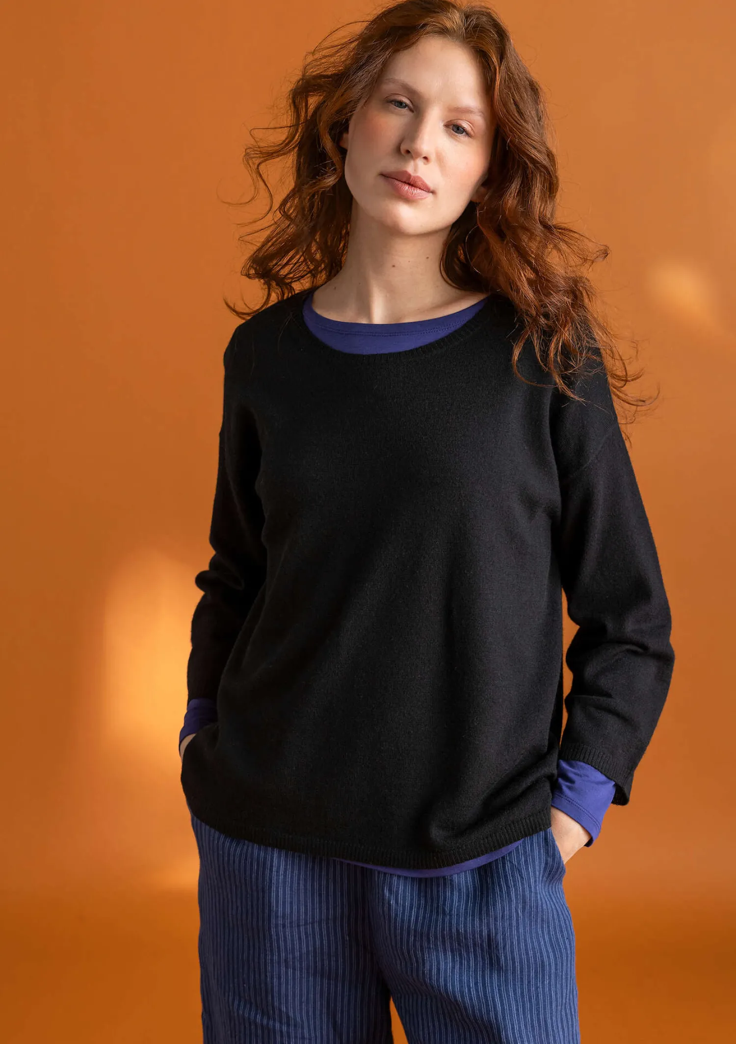 New Gudrun Sjödén Pullover aus Bio-Wolle malachit