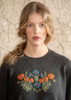 Discount Gudrun Sjödén Pullover „Emelia“ aus Recycling-Wolle dunkelpetrol