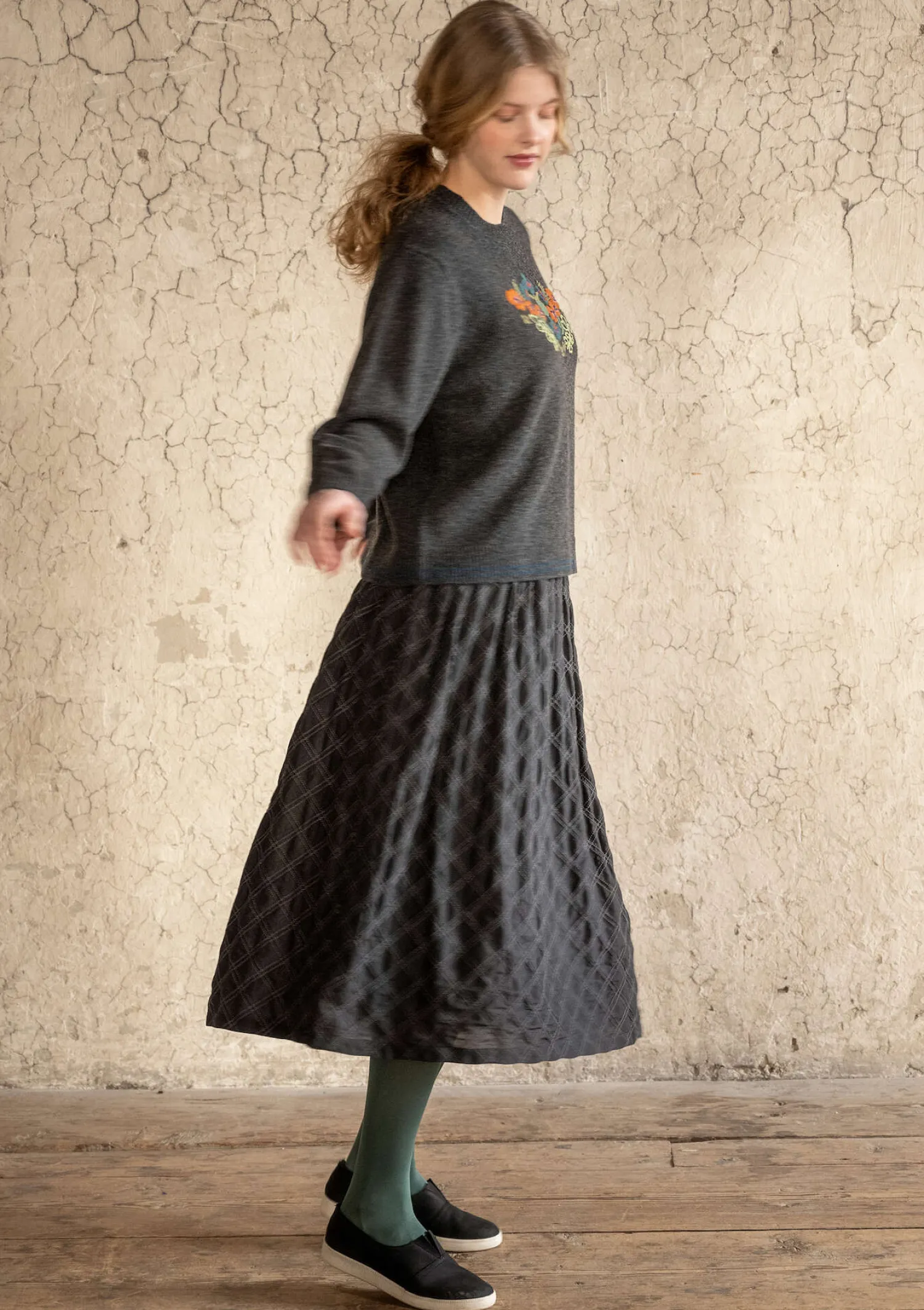 Shop Gudrun Sjödén Pullover „Emelia“ aus Recycling-Wolle dunkelpetrol