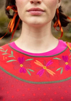 Best Sale Gudrun Sjödén Pullover „Maria“ aus Bio-/Recycling-Baumwolle pinie