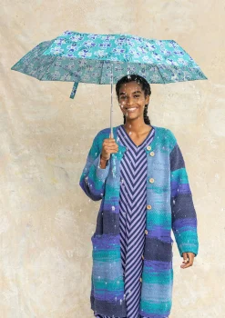 Store Gudrun Sjödén Regenschirm „Peggy“ aus Recycling-Polyester aqua