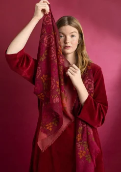 Best Sale Gudrun Sjödén Schal „Astrid“ aus Wolle dunkelindigo
