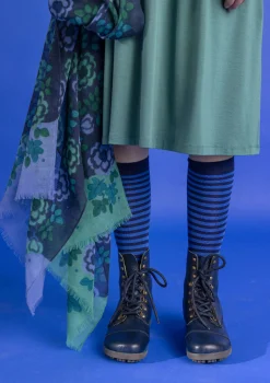 Best Sale Gudrun Sjödén Schal „Astrid“ aus Wolle dunkelindigo