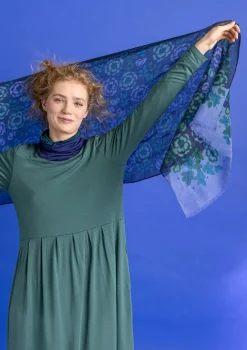 Best Sale Gudrun Sjödén Schal „Astrid“ aus Wolle dunkelindigo
