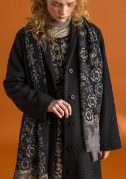 Best Sale Gudrun Sjödén Schal „Astrid“ aus Wolle dunkelindigo