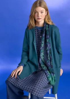 Cheap Gudrun Sjödén Schal „Astrid“ aus Wolle schwarz