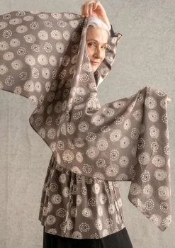 Cheap Gudrun Sjödén Schal „Clay“ aus Bio-Baumwolle indigo