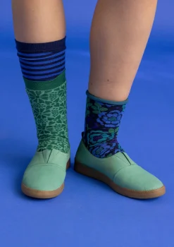 Discount Gudrun Sjödén Schuhe aus Nubukleder malachit