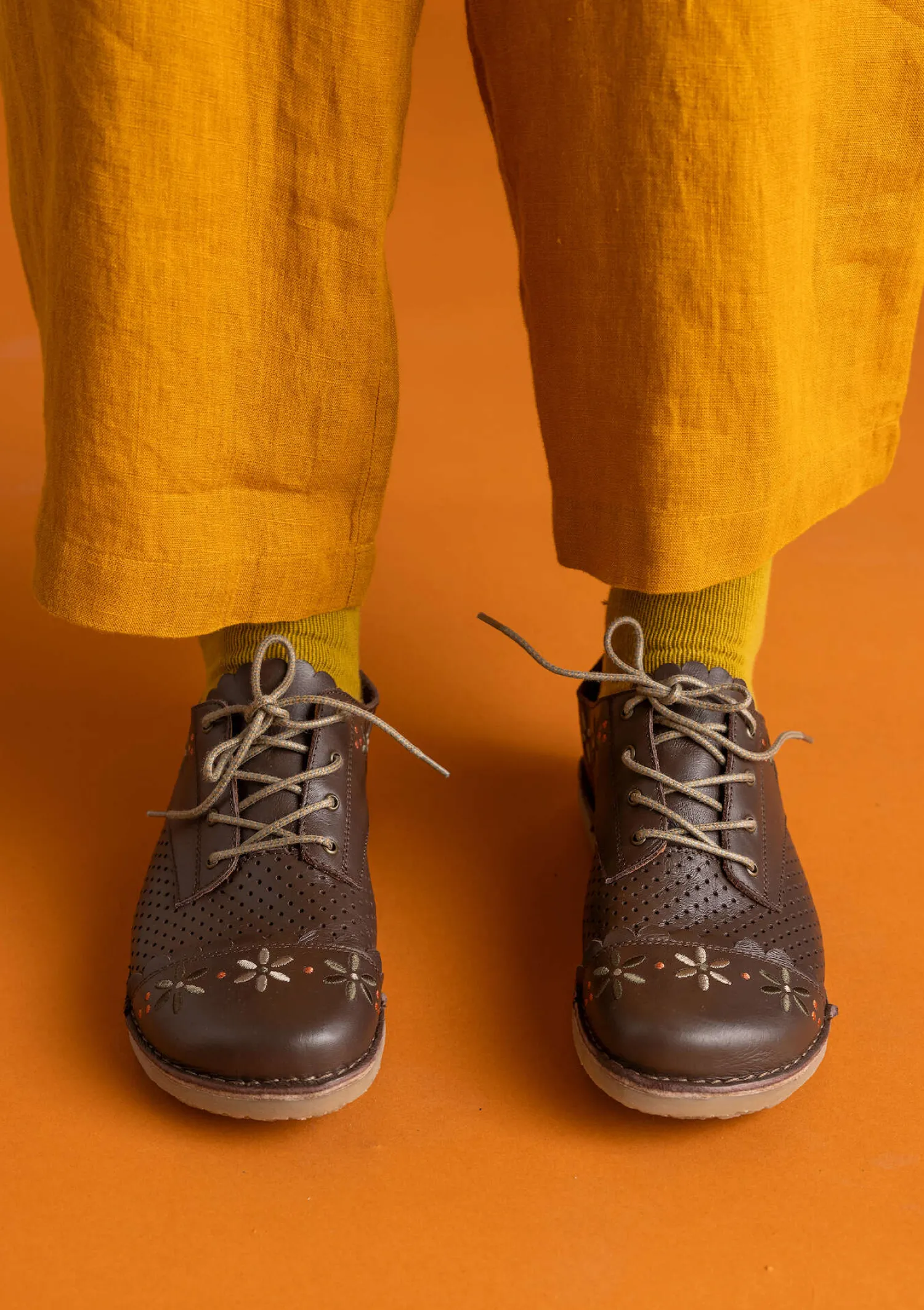 New Gudrun Sjödén Schuhe „Freja“ aus Nappaleder maulbeere