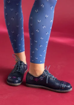 Fashion Gudrun Sjödén Schuhe „Freja“ aus Nappaleder dunkelindigo