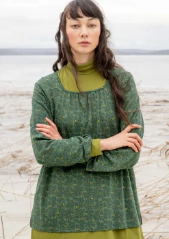 Sale Gudrun Sjödén Shirt „Aurora“ aus Bio-Baumwolle/Modal/Elasthan pfauengrün