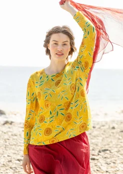 Shop Gudrun Sjödén Shirt „Bhumika“ aus Bio-Baumwolle/Modal ananas