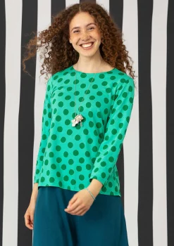Outlet Gudrun Sjödén Shirt „Mika“ aus Bio-Baumwolle/Modal schwarz