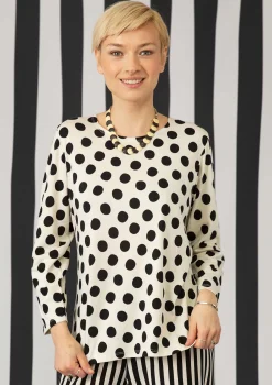 Cheap Gudrun Sjödén Shirt „Mika“ aus Bio-Baumwolle/Modal hellorientgrün-basilikum