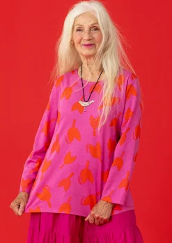 Sale Gudrun Sjödén Shirt „Mika“ aus Bio-Baumwolle/Modal feder-schwarz