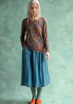 Store Gudrun Sjödén Shirt „Ylfa“ aus Lyocell/Elasthan veronagrün