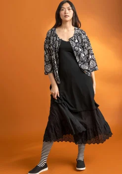 Shop Gudrun Sjödén Slipkleid aus Lyocell/Elasthan schwarz