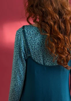 Discount Gudrun Sjödén Slipkleid aus Lyocell/Elasthan granatapfel