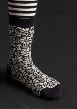 Best Gudrun Sjödén Socken „Freja“ aus Bio-Baumwolle malachit