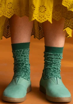 Best Gudrun Sjödén Socken „Freja“ aus Bio-Baumwolle schwarz