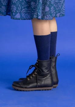 Cheap Gudrun Sjödén Stiefeletten aus Nappaleder schwarz