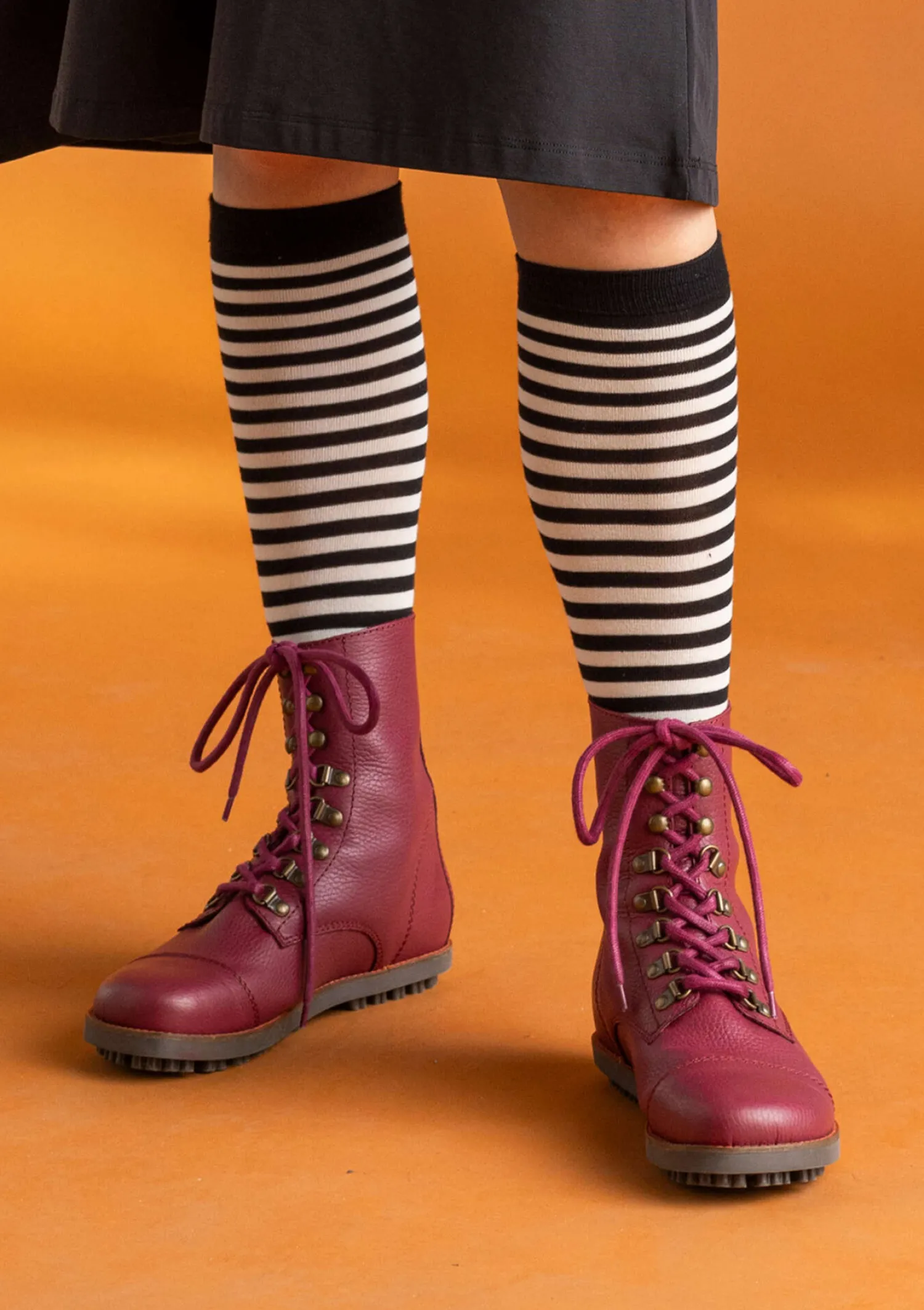 Outlet Gudrun Sjödén Stiefeletten aus Nappaleder dunkelindigo