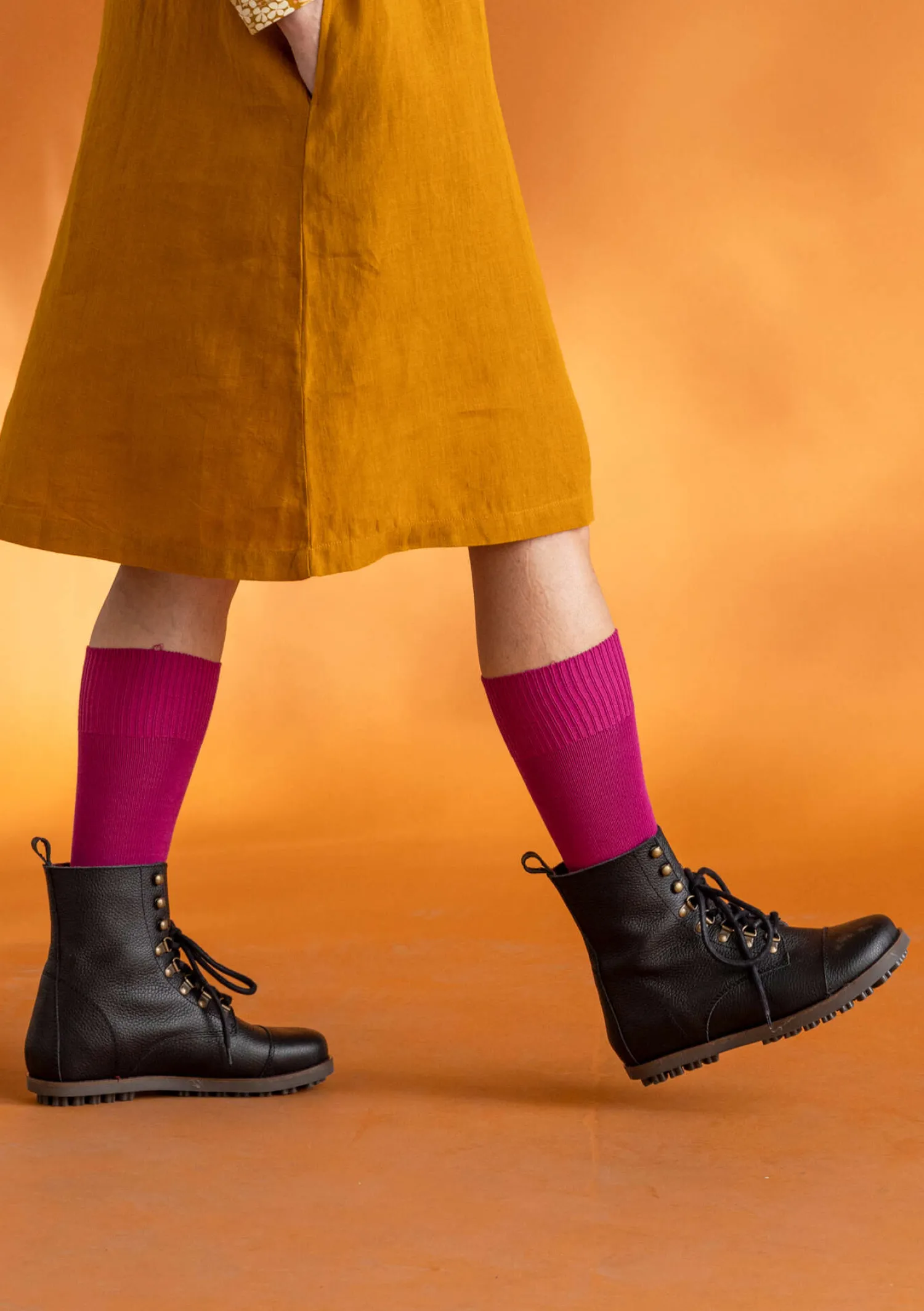 Outlet Gudrun Sjödén Stiefeletten aus Nappaleder dunkelindigo
