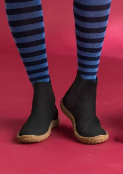 Best Gudrun Sjödén Stiefeletten aus Nubukleder schwarz