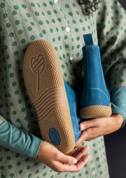 Online Gudrun Sjödén Stiefeletten aus Nubukleder schwarz