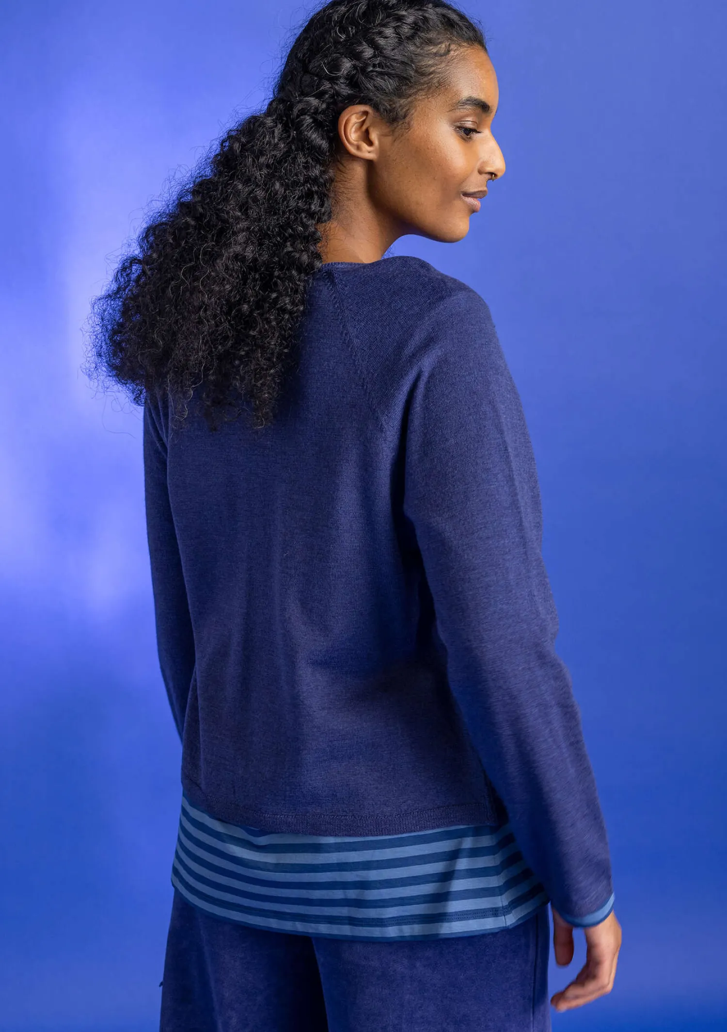 Fashion Gudrun Sjödén Strickjacke aus Bio-Wolle malachit