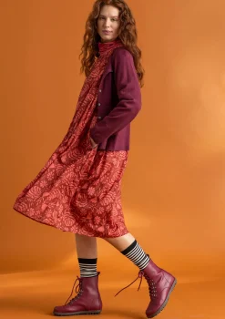 Shop Gudrun Sjödén Strickjacke aus Bio-Wolle veilchen