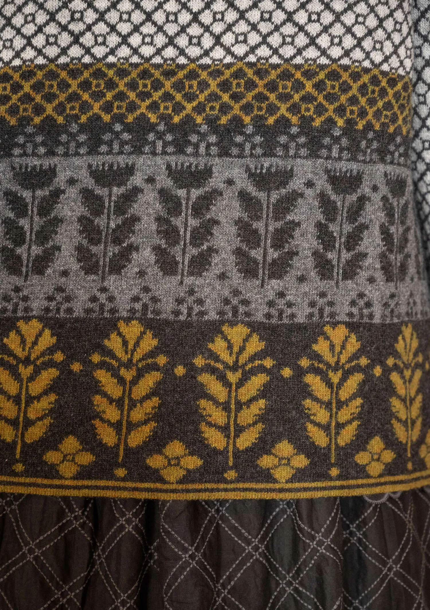 Flash Sale Gudrun Sjödén Strickjacke „Edda“ aus Recycling-Wollgemisch dunkelpetrol-melange