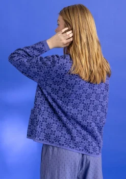 Online Gudrun Sjödén Strickjacke „Freja“ aus Bio-/Recycling-Baumwolle meeresgrün