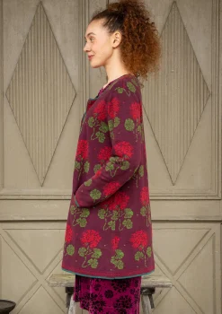 Online Gudrun Sjödén Strickjacke „Mårbacka“ aus Bio-/Recycling-Baumwolle flaschengrün