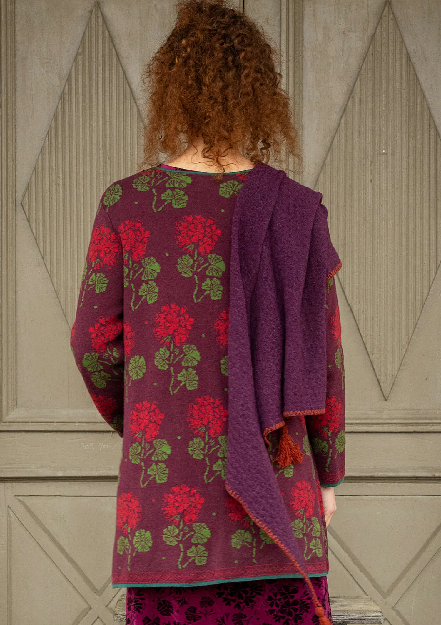 Online Gudrun Sjödén Strickjacke „Mårbacka“ aus Bio-/Recycling-Baumwolle schwarz
