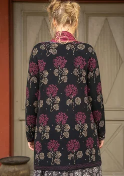 Best Sale Gudrun Sjödén Strickjacke „Mårbacka“ aus Bio-/Recycling-Baumwolle flaschengrün