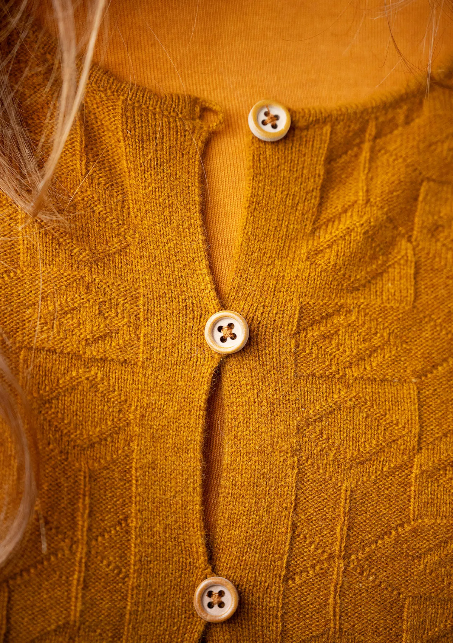 Cheap Gudrun Sjödén Strickjacke „Nova“ aus Lammwolle tomate-melange