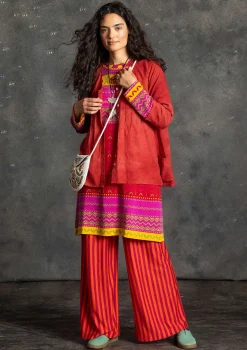 Best Sale Gudrun Sjödén Strickkleid „Kajsa“ aus Bio-/Recycling-Baumwolle teebaum