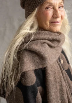 Flash Sale Gudrun Sjödén Strickschal aus Alpakagemisch schwarz