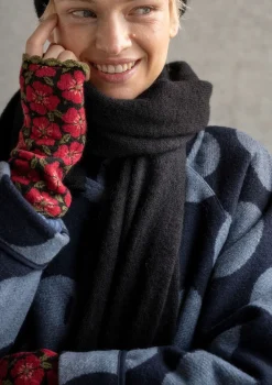 Online Gudrun Sjödén Strickschal aus Alpakagemisch rosalupine